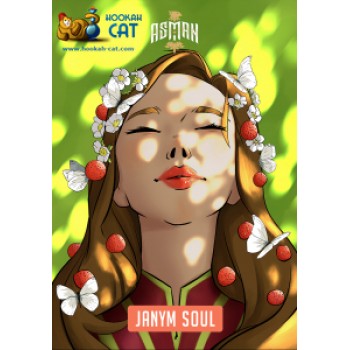 Табак для кальяна Asman Janym Soul (Асман Земляника) 100г Акцизный