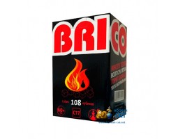 Уголь для кальяна Cocobrico Flat (Кокобрико Плоский) 108 шт. (1кг)