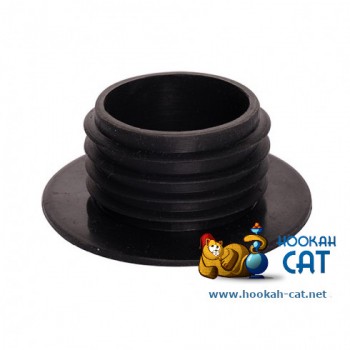 Уплотнитель для кальяна (Колба Шахта) черный тонкий 