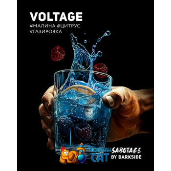 Табак для кальяна Dark Side Sabotage Voltage (Дарк Сайд Саботаж) 30г Акцизный