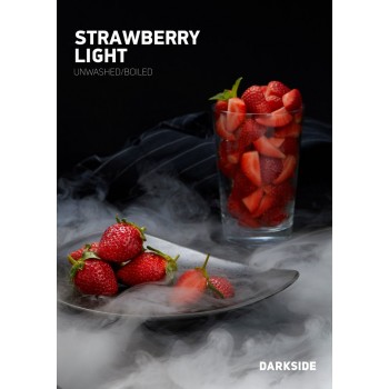 Заказать кальянный табак Darkside Strawberry Light (Дарксайд Клубника) 30г онлайн с доставкой всей России