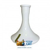 Колба для кальяна Craft White (Белая Глянцевая с полоской)
