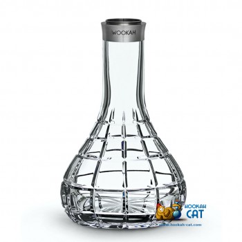 Колба для кальяна Wookah Mastercut Squares (Вука Мастеркат Квадраты на Резьбе)