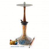 Кальян Union Sleek Оружейный Ламинат Оранжевый