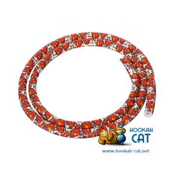 Силиконовый шланг Soft Touch для кальяна Hype с принтом Hero (Супермен)