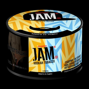 Табак для кальяна Jam (Джем) с ароматом Манго со льдом (Mango Ice) 30г - фото 1 Табак для кальяна Jam (Джем) с ароматом Манго со льдом (Mango Ice) 30г - фото 1
