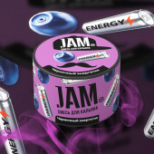 Табак Jam Черничный Энергетик (Blueberry Energy Drink) 30г
