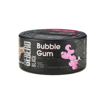 Табак для кальяна Sebero Black Bubble Gum (Себеро Блэк с ароматом БаблГам) 25г - фото 1 Табак для кальяна Sebero Black Bubble Gum (Себеро Блэк с ароматом БаблГам) 25г - фото 1