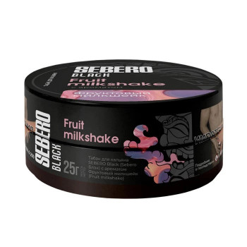 Табак для кальяна Sebero Black Fruit Milkshake (Себеро Блэк с ароматом Фруктовый Милкшейк) 25г - фото 1 Табак для кальяна Sebero Black Fruit Milkshake (Себеро Блэк с ароматом Фруктовый Милкшейк) 25г - фото 1