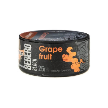 Табак для кальяна Sebero Black Grapefruit (Себеро Блэк с ароматом Грейпфрут) 25г - фото 1 Табак для кальяна Sebero Black Grapefruit (Себеро Блэк с ароматом Грейпфрут) 25г - фото 1