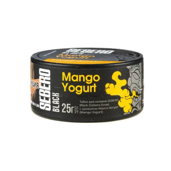 Табак для кальяна Sebero Black Mango Yogurt (Себеро Блэк с ароматом Манго Йогурт) 25г - фото 1 Табак для кальяна Sebero Black Mango Yogurt (Себеро Блэк с ароматом Манго Йогурт) 25г - фото 1