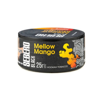 Табак для кальяна Sebero Black Mellow Mango (Себеро Блэк с ароматом Спелый Манго) 25г - фото 1 Табак для кальяна Sebero Black Mellow Mango (Себеро Блэк с ароматом Спелый Манго) 25г - фото 1