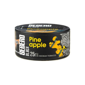 Табак для кальяна Sebero Black Pineapple (Себеро Блэк с ароматом Ананас) 25г - фото 1 Табак для кальяна Sebero Black Pineapple (Себеро Блэк с ароматом Ананас) 25г - фото 1