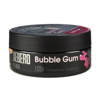 Табак для кальяна Sebero Black Bubble Gum (Себеро Блэк с ароматом БаблГам) 100г - фото 1 Табак для кальяна Sebero Black Bubble Gum (Себеро Блэк с ароматом БаблГам) 100г - фото 1