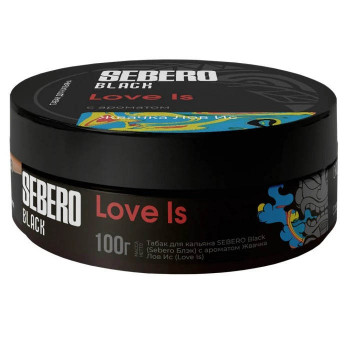 Табак для кальяна Sebero Black Love Is (Себеро Блэк с ароматом Жвачка Лав Из) 100г - фото 1 Табак для кальяна Sebero Black Love Is (Себеро Блэк с ароматом Жвачка Лав Из) 100г - фото 1