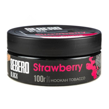Табак для кальяна Sebero Black Strawberry (Себеро Блэк с ароматом Клубника) 100г - фото 1 Табак для кальяна Sebero Black Strawberry (Себеро Блэк с ароматом Клубника) 100г - фото 1