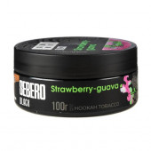 Табак Sebero Black с ароматом Клубника Гуава (Strawberry Guava) 100г
