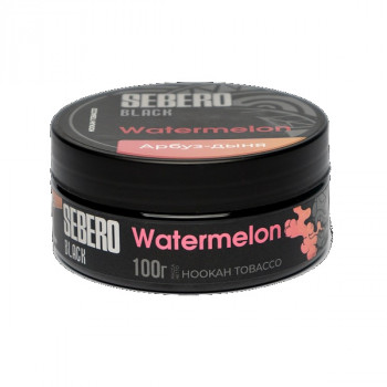 Табак для кальяна Sebero Black Watermelon (Себеро Блэк с ароматом Арбуз Дыня) 100г - фото 1 Табак для кальяна Sebero Black Watermelon (Себеро Блэк с ароматом Арбуз Дыня) 100г - фото 1