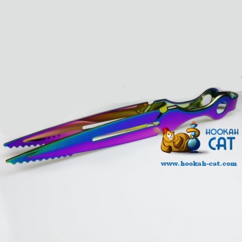 Щипцы для кальяна Hate Claws Shiny (Хейт Коготь Радужные) в виде кинжала