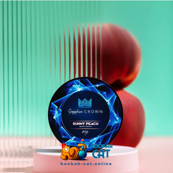 Табак для кальяна Sapphire Crown Sunny Peach (Персик) 25г Акцизный
