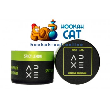 Смесь для кальяна Apex Medium с никотином Spicy Lemon (Имбирный Лимон Лайм) 40г